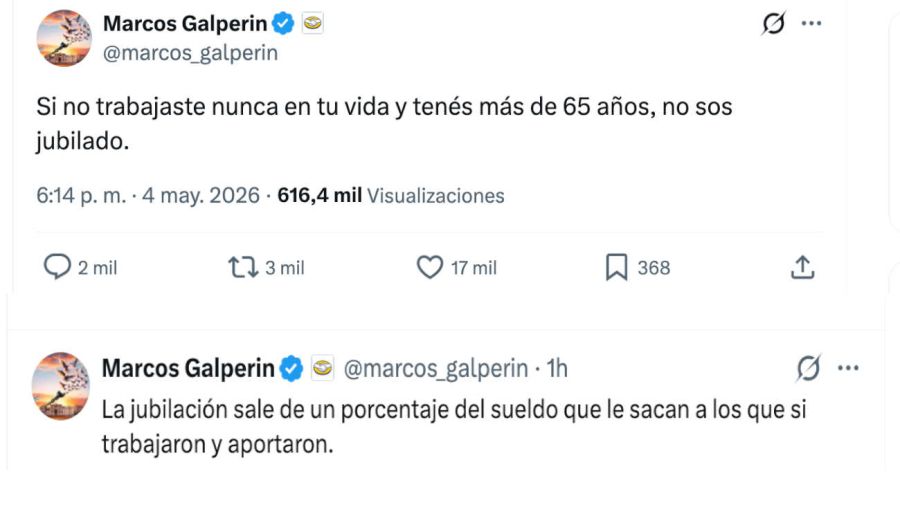 Marcos Galperin X 04052026