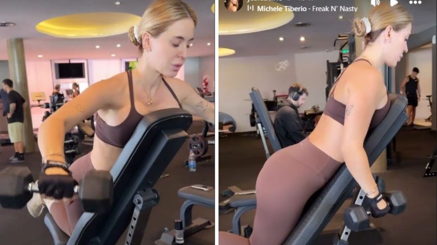 Rutina de entrenamiento de Jesica Cirio