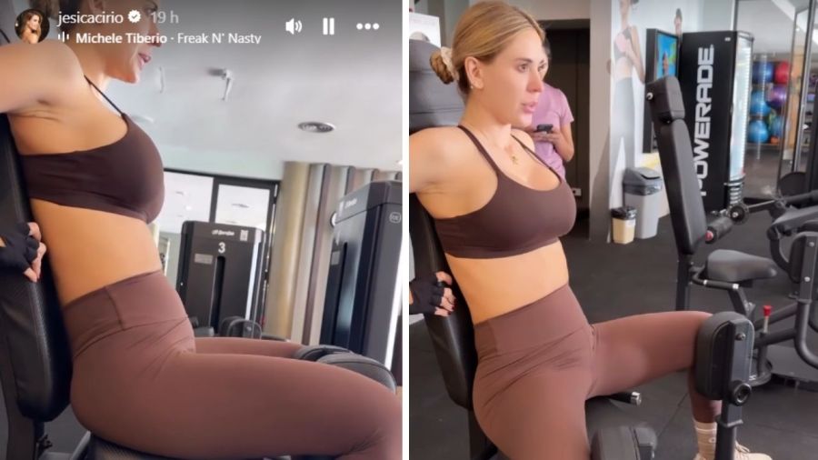 Rutina de entrenamiento de Jesica Cirio