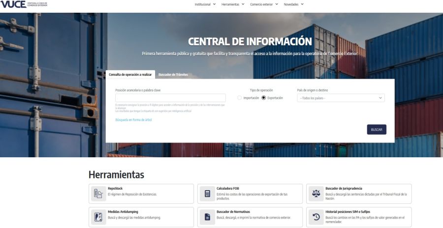 Ventanilla Unica de Comercio Exterior (VUCE)