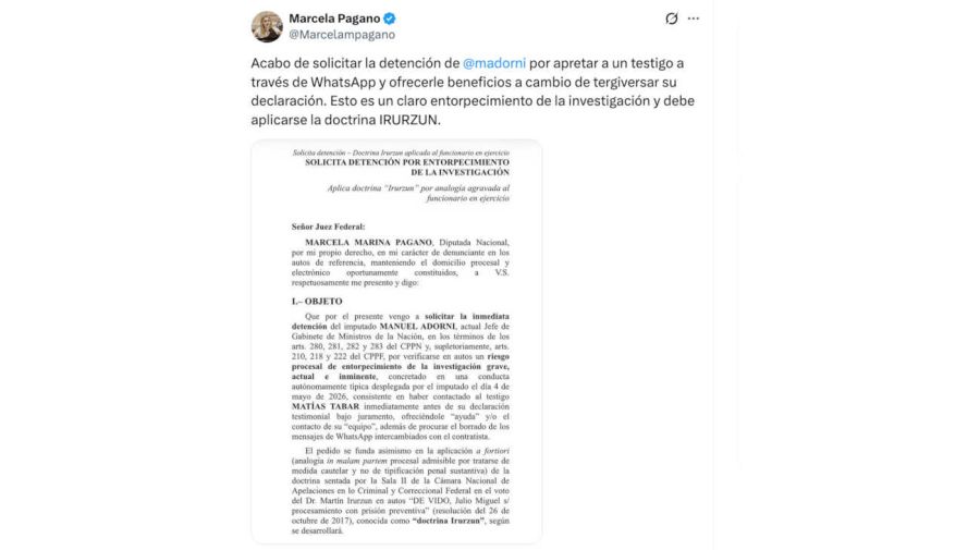 Marcela Pagano X 04052026