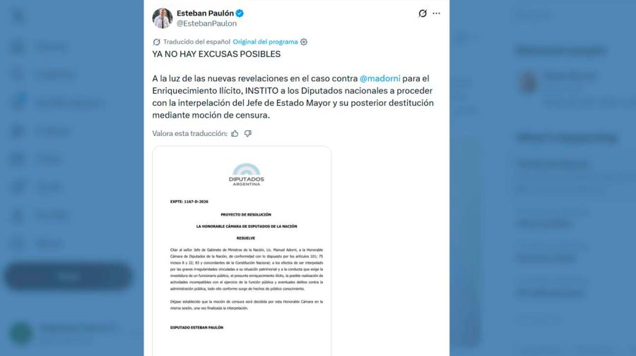 X Esteban Paulón 05052026