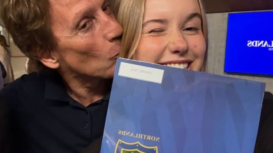 Alejandro Gravier y su hija Taína Gravier