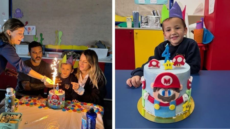 Cumpleaños en el jardín de Luca Cubero