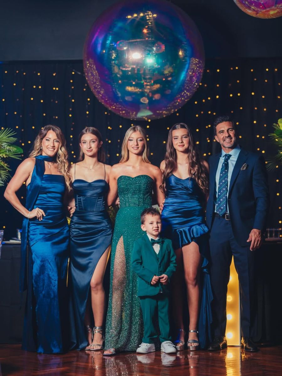 Indiana Cubero, Allegra Cubero, Sienna Cubero, Luca Cubero, Fabián Cubero, Mica Viciconte