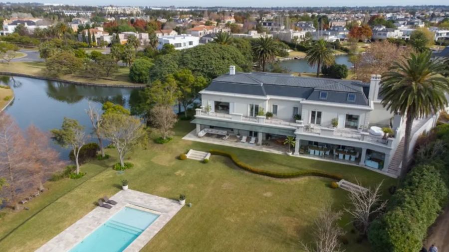 La casa de los sueños de Wanda Nara