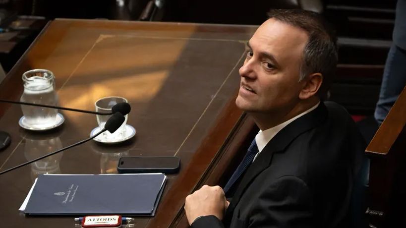 Manuel Adorni en Diputados