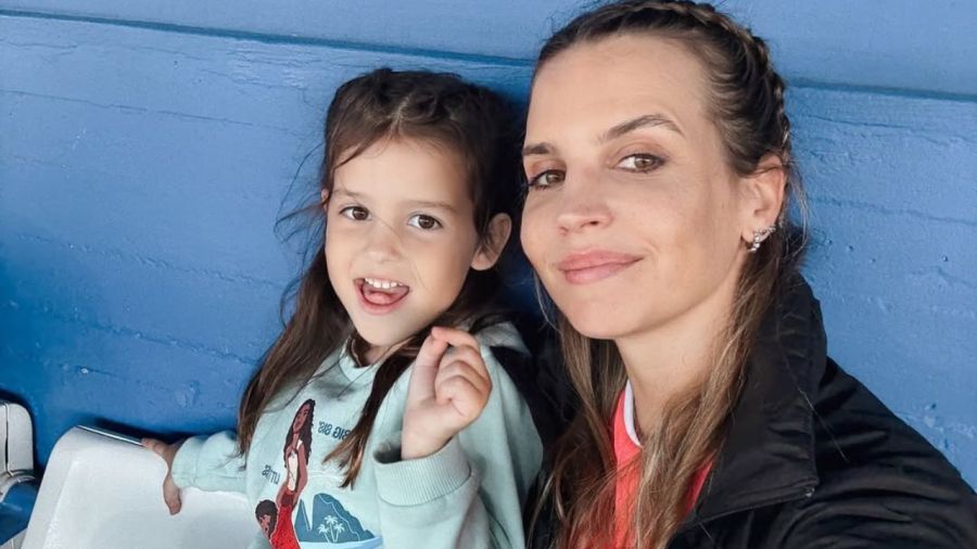 Mía, la hija de Sabrina Garciarena y Germán Paoloski