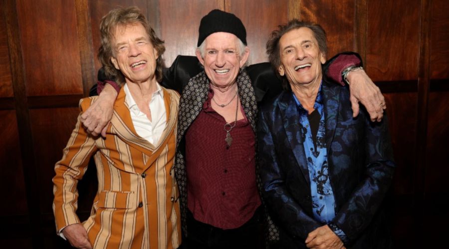 Mick Jagger, Keith Richards y Ronnie Wood