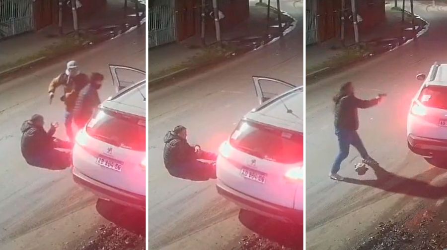 Policía de civil se defiende de un asalto a los tiros 06052026