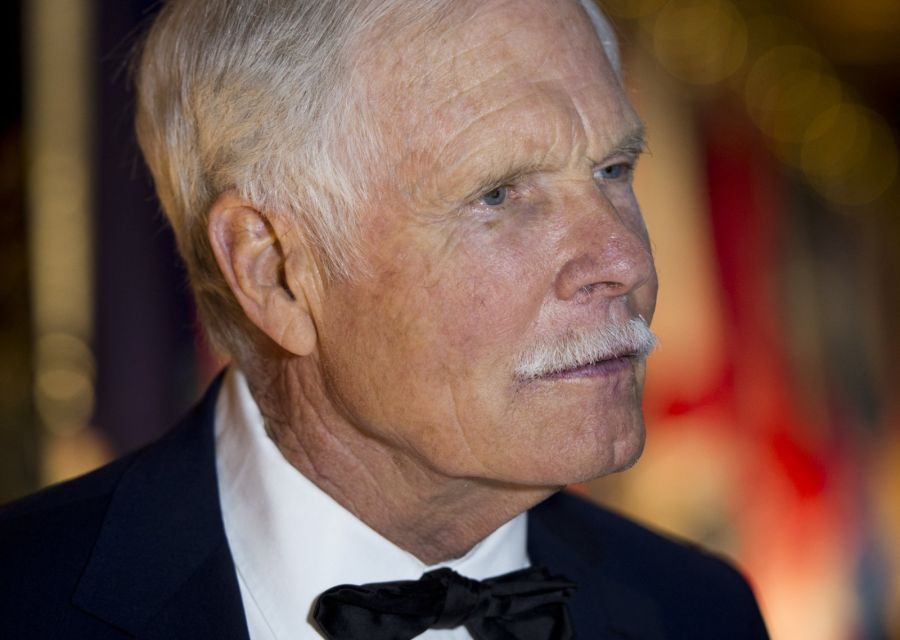 Ted Turner, Jane Fonda / Créditos: AFP