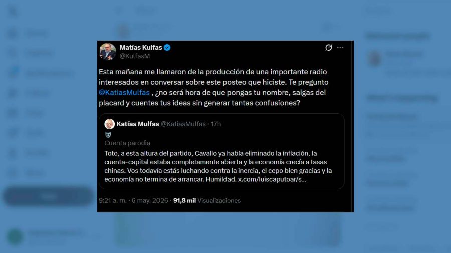 X Matías Kulfas 06052026