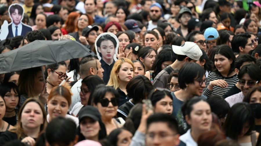 BTS en el Zócalo de México