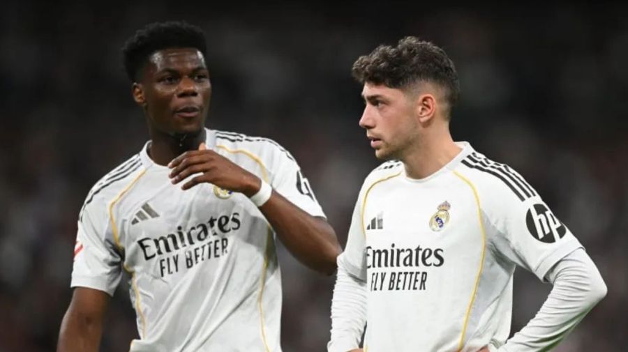 Federico Valverde y Aurélien Tchouaméni