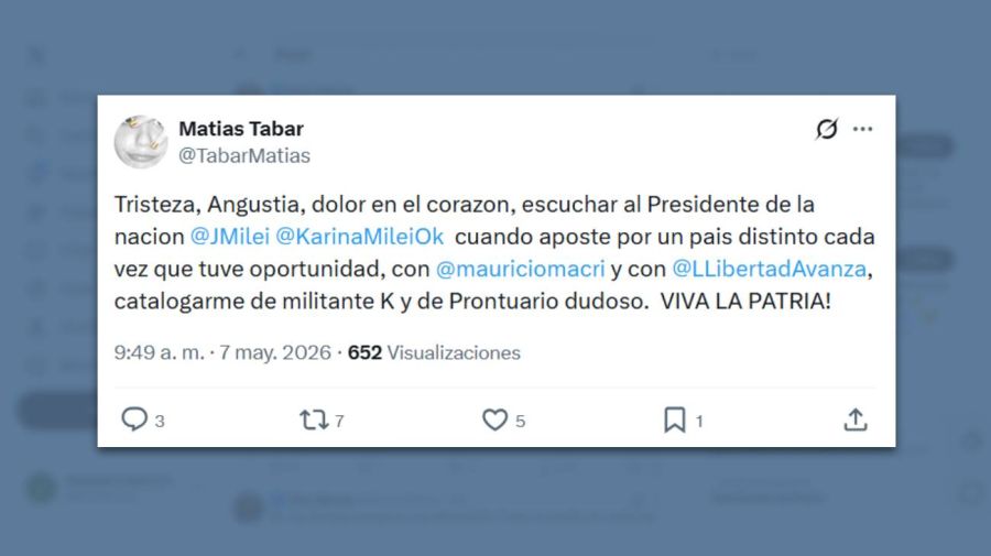Posteo Matias Tabar 07052026