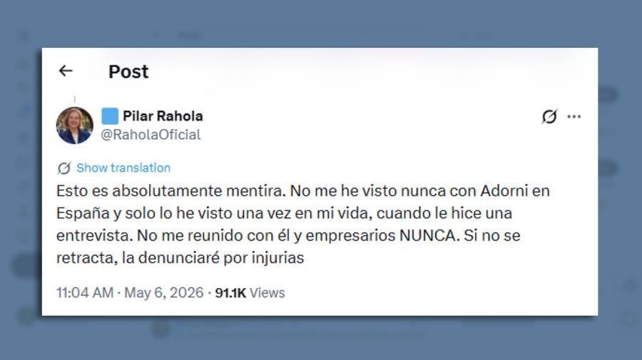 Posteo Pilar Rahola 07052026