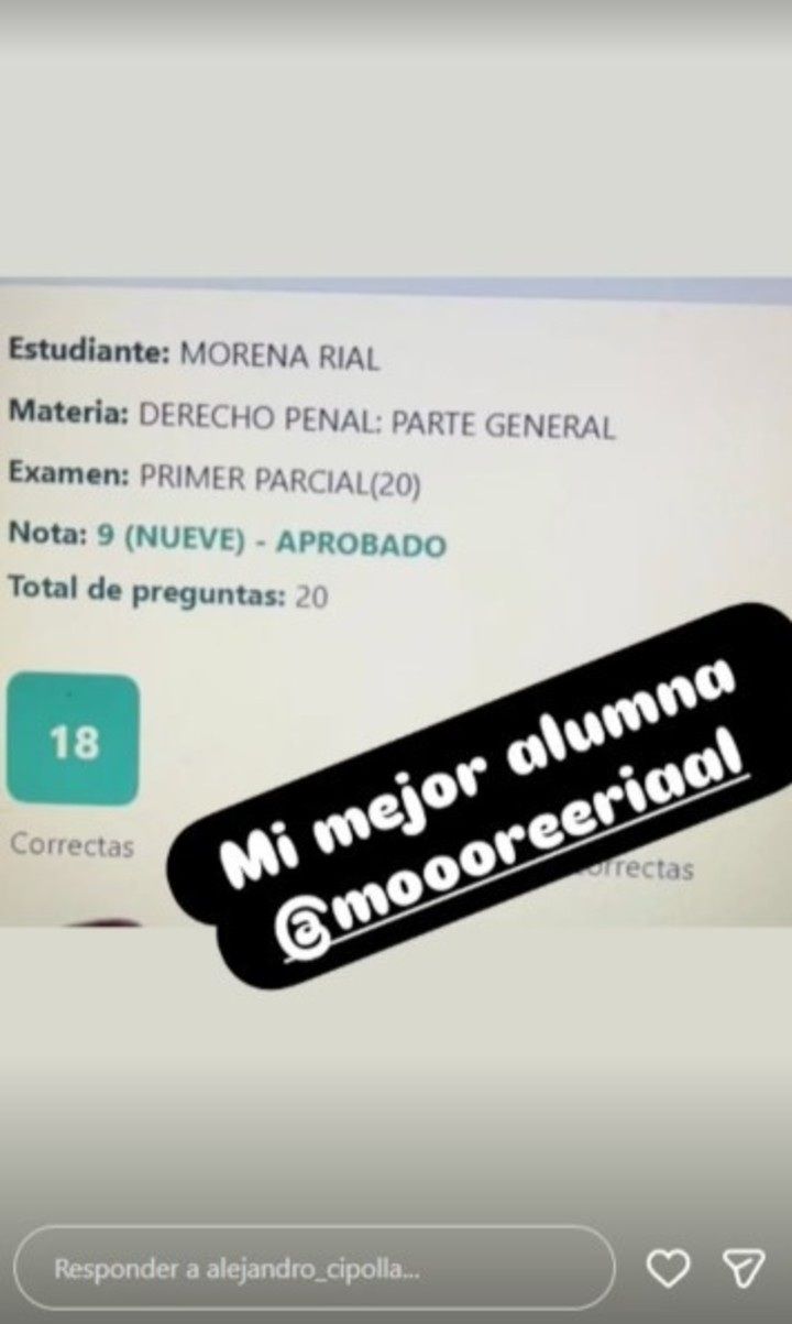 Alejandro Cipolla sobre Morena Rial