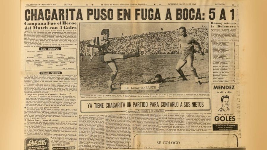 Chacarita Juniors en 1948