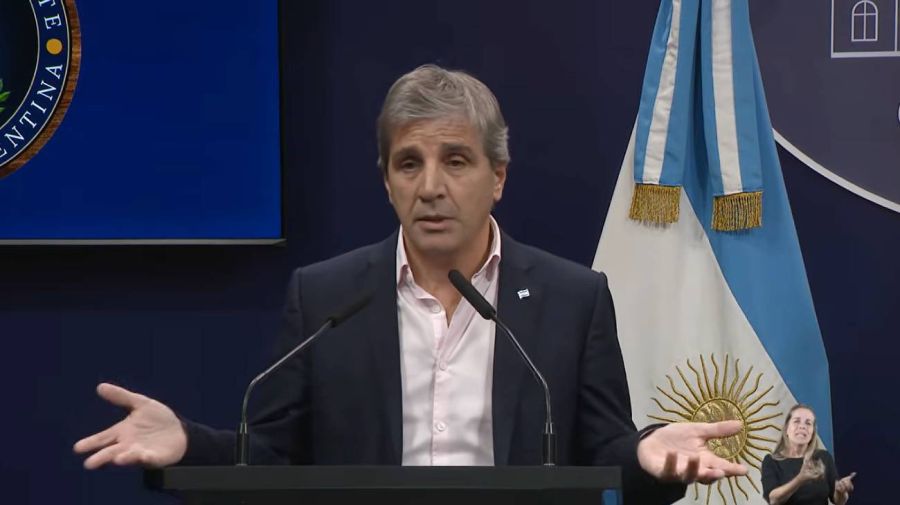 Conferencia de Prensa Caputo 08052026