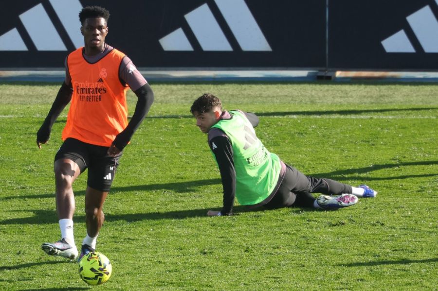 Federico Valverde y Aurélien Tchouaméni