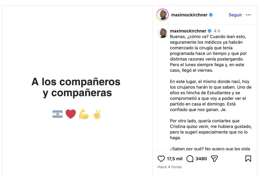 Máximo Kirchner