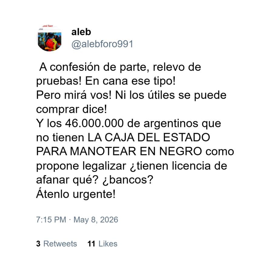Algunas de las respuestas en X a las afirmaciones del abogado Mauricio D'Alessandro en LN+ 6