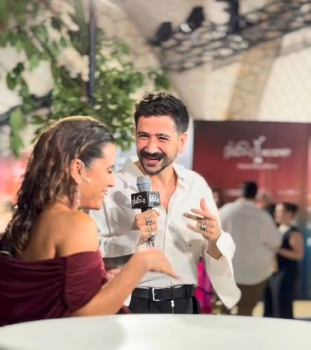 Camilo en la entrega de los Premios Platino