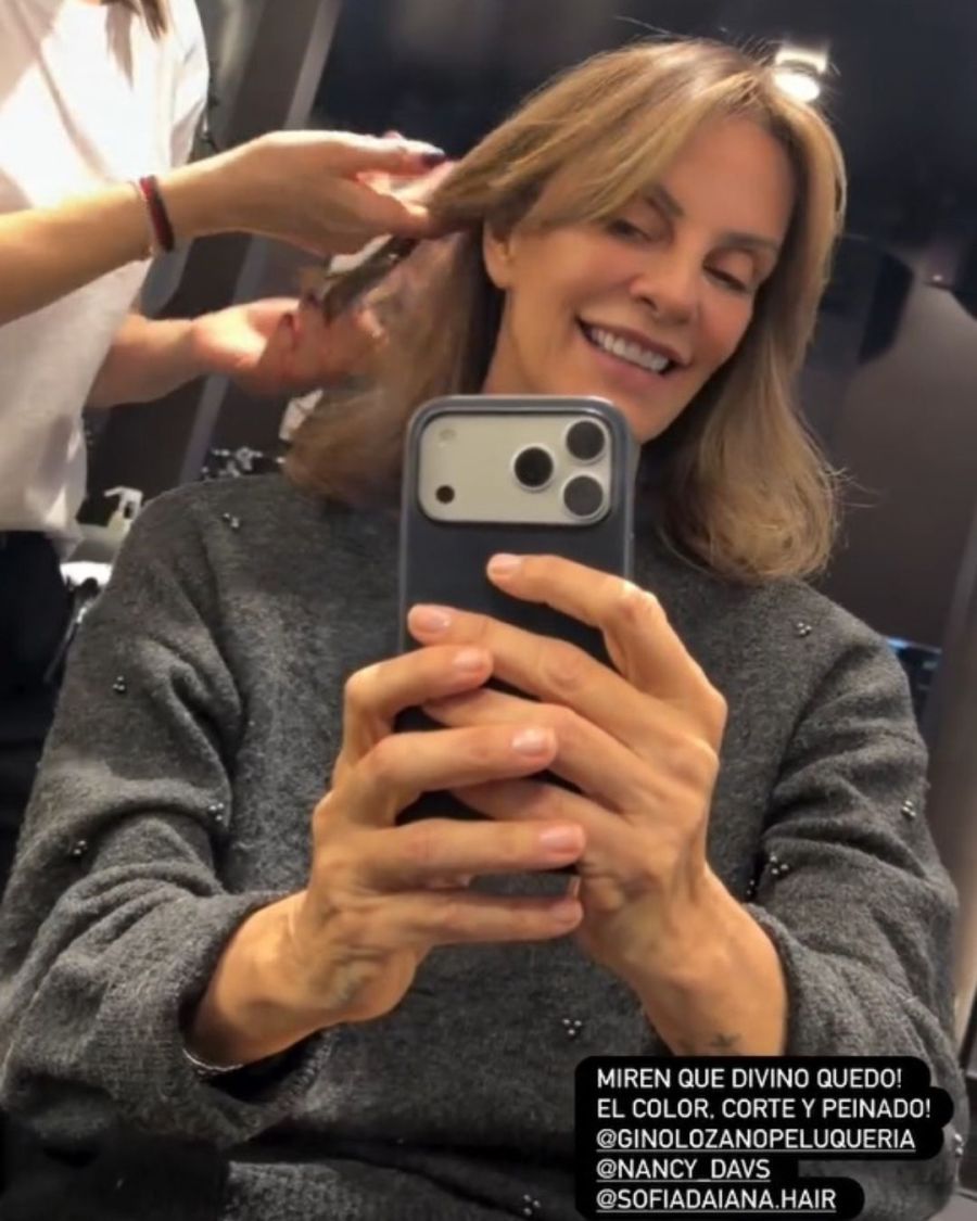 El nuevo look de Nequi Galotti