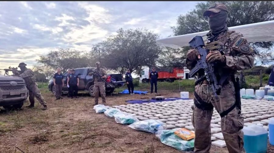 Narcoavioneta en Santa Fe