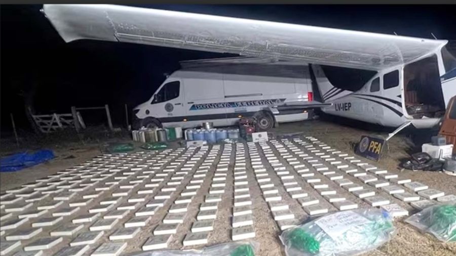 Narcoavioneta en Santa Fe