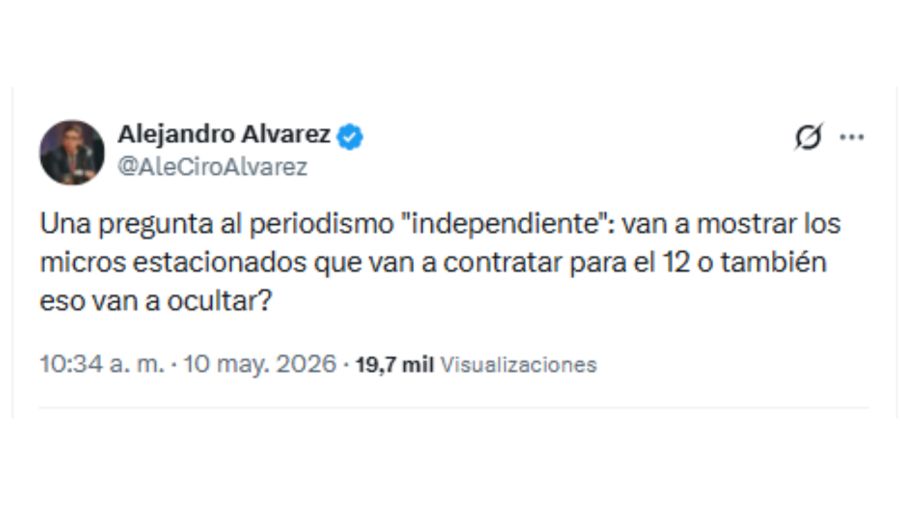 Alejandro Álvarez desmintió a la UBA 