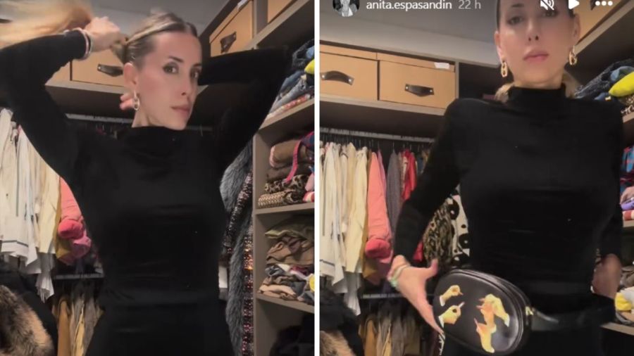 Look total black de Anita Espasandin