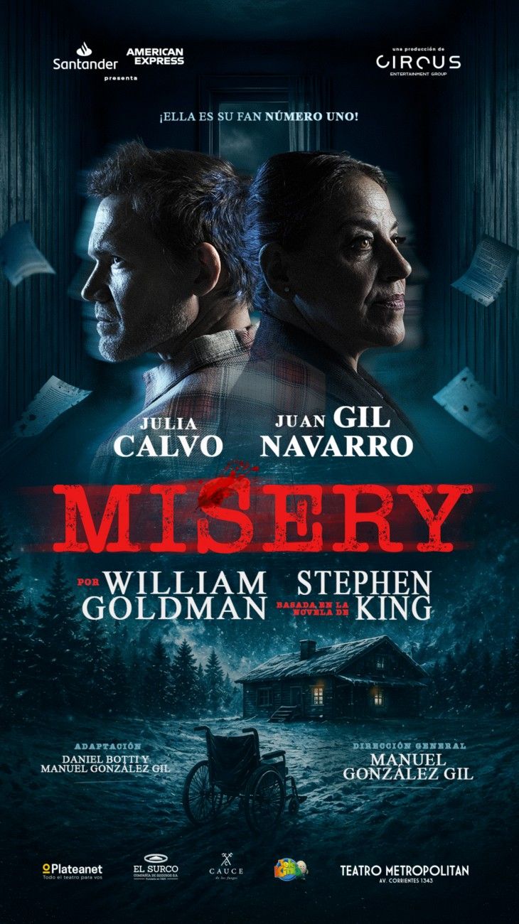 Misery vuelve a la Argentina