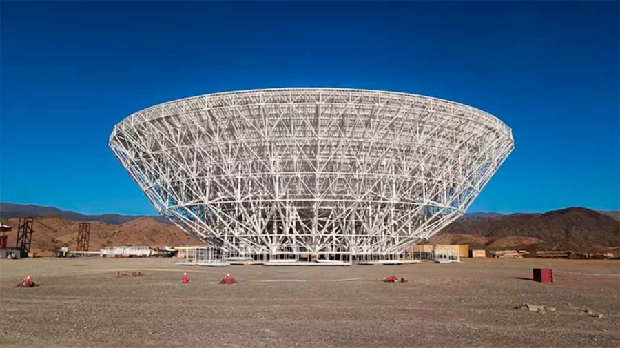 Radiotelescopio chino en San Juan 10052026
