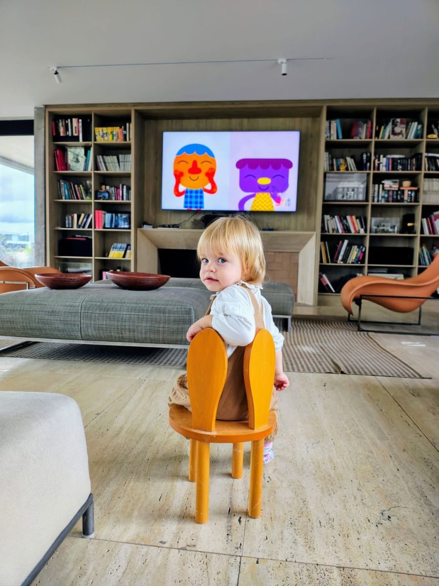Living de Marley pensado para sus hijos