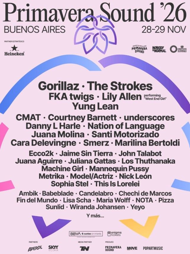Primavera Sound Buenos Aires 2026