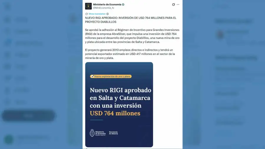 X Ministerio de Economía 11052026