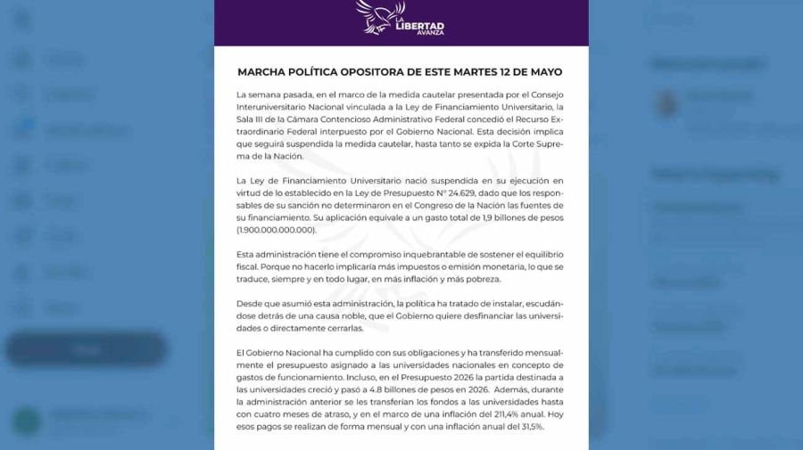 Comunicado LLA 12052026