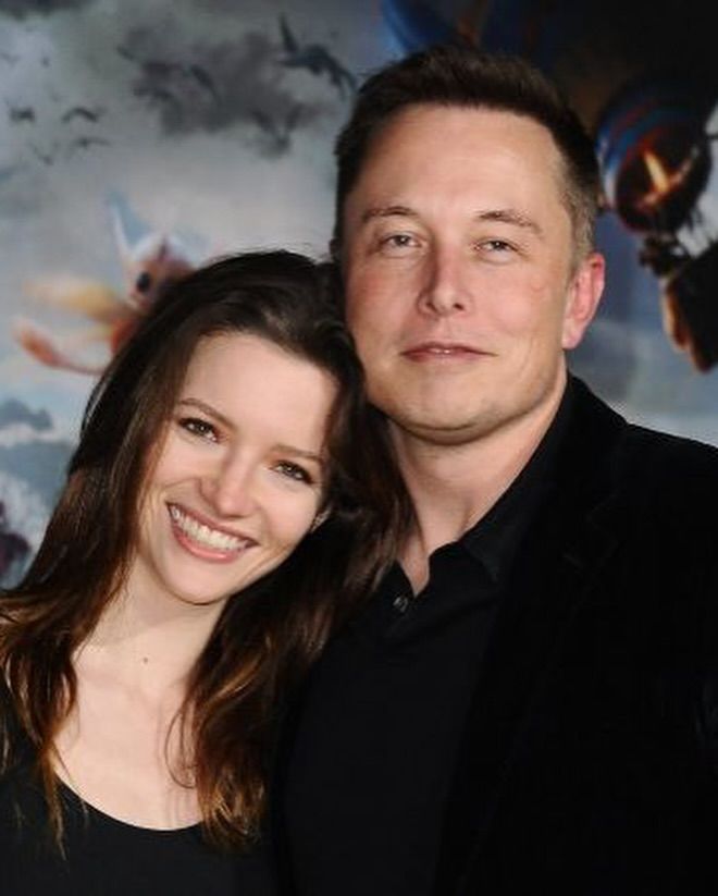 Elon Musk y Talulah Riley