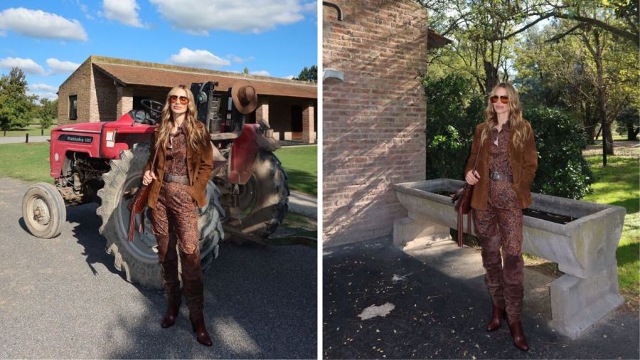 Los looks de María Vázquez con botas XXL