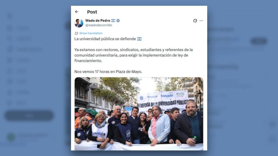 Posteo Wado de Pedro 12052026
