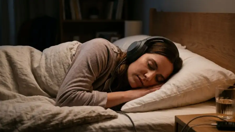 Auriculares al dormir