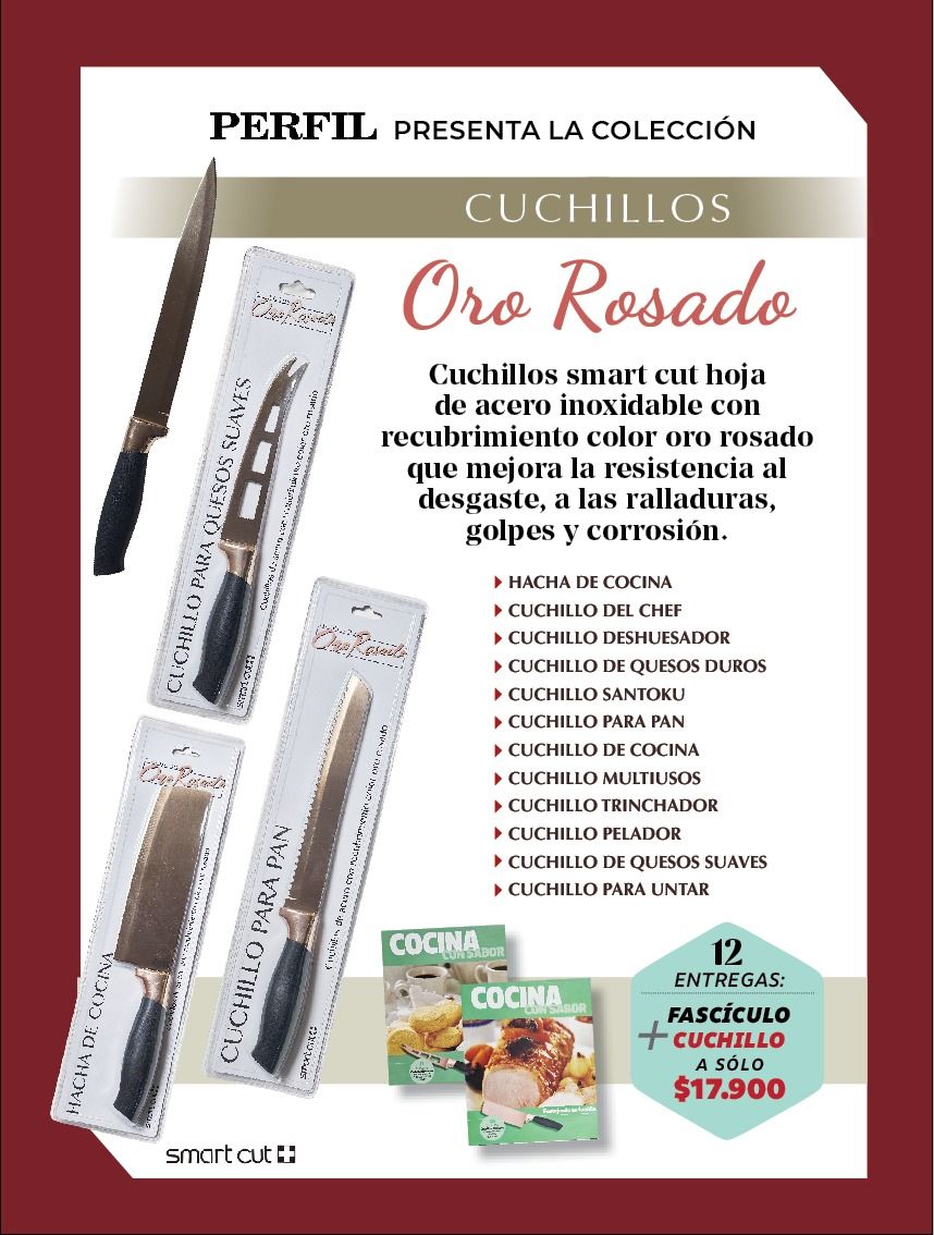 Editorial Perfil presenta sus nuevas colecciones Smart Cut Oro Rosado y Gradiente