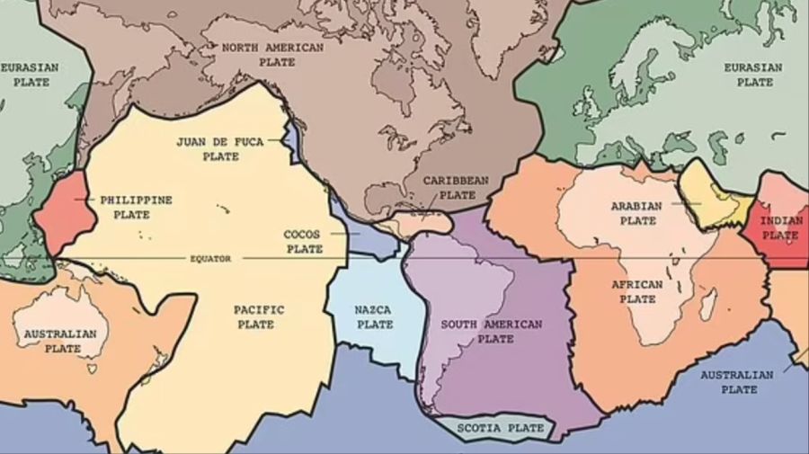 El continente africano se parte