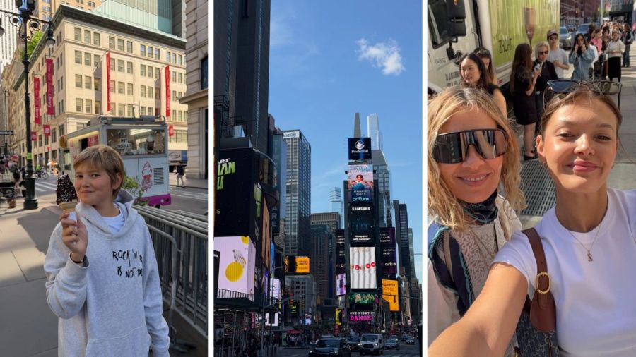 El espectacular viaje de Zuzu Coudeu y Sol Acuña por Nueva York