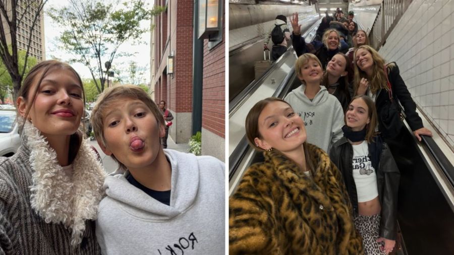 El espectacular viaje de Zuzu Coudeu y Sol Acuña por Nueva York