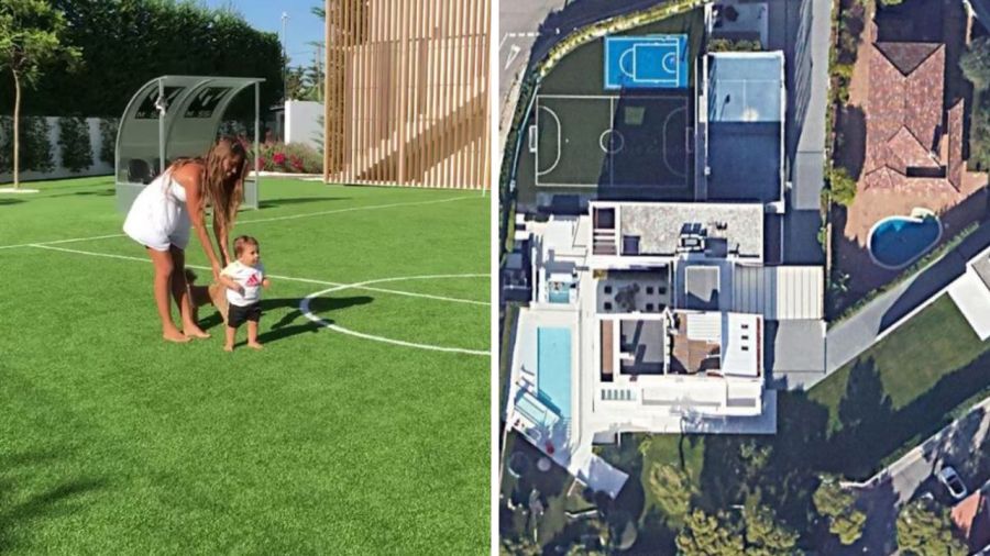 La mansión de Lionel Messi en Barcelona
