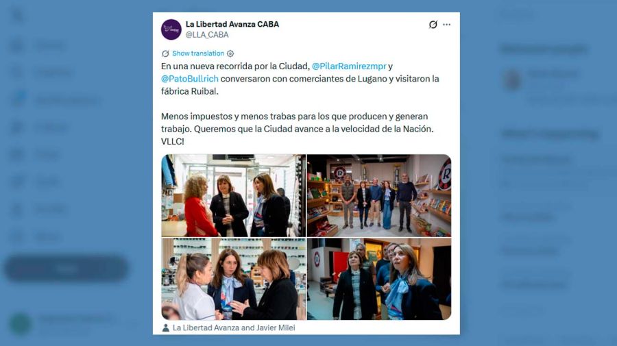 X Patricia Bullrich 13052026