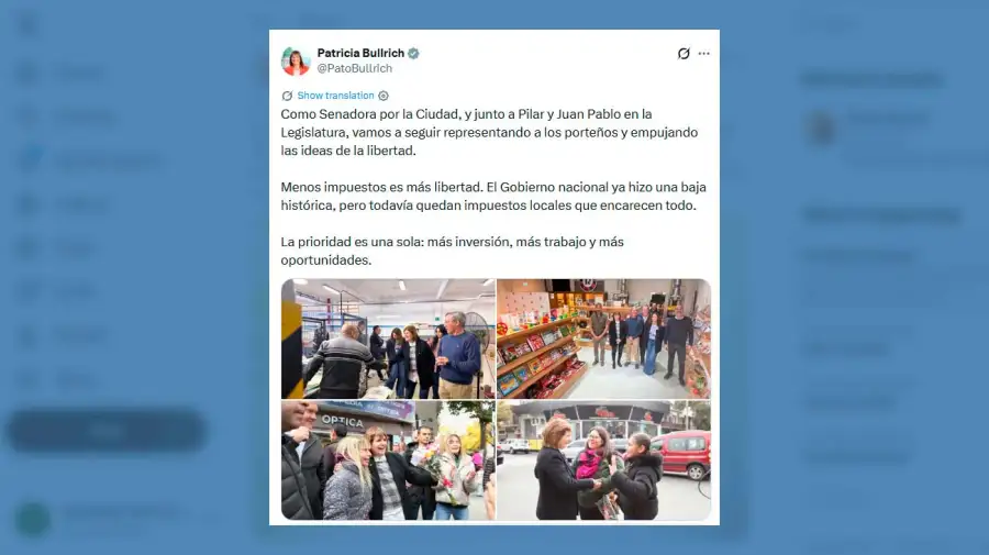 X Patricia Bullrich 13052026