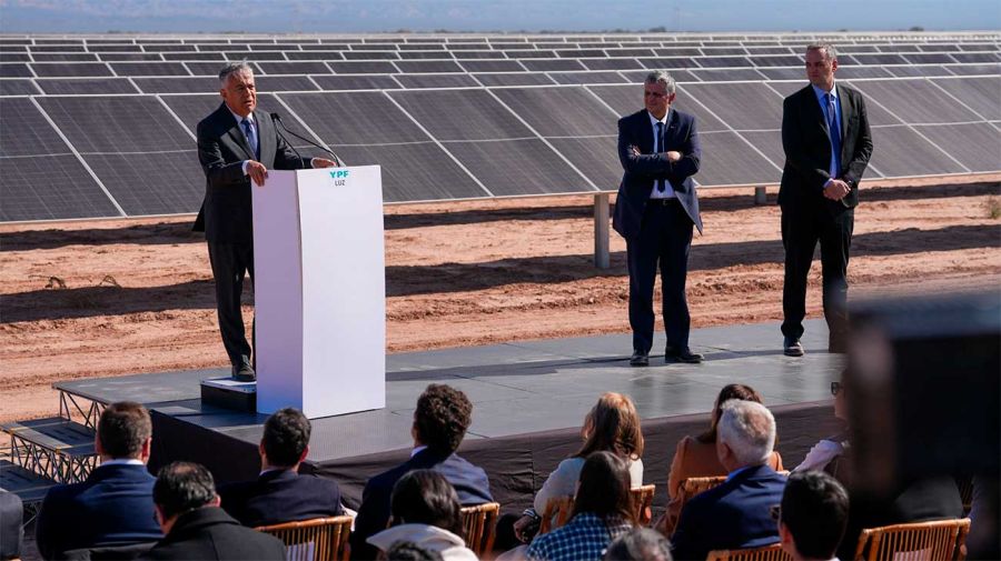Adorni en la inauguración del Parque Solar El Quemado 14052026